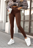 Nohavice džínosové skinny Fuel Your Passion čokoládové