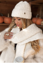 Szalik Winter Everywhere Biela