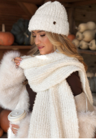 Szalik Winter Everywhere Biela
