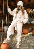 Tepláková súprava Mikina i Nohavice Pumpkins béžový