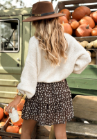 Sveter oversize Amari béžový