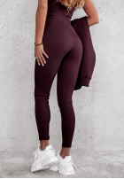 Súprava 3in1 Legíny, top i Mikina Super Fit wino