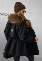 Puchowa Bunda parka z futerkiem Already Know čierna