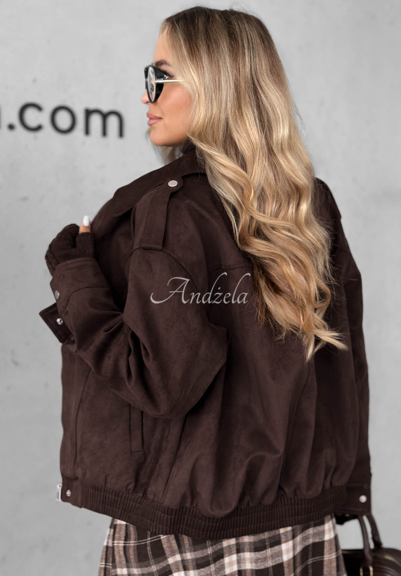 Semišová bunda Coldest Winds čokoládová