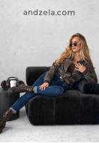 Nohavice džínosové mom fit Give It Everything tmavomodré