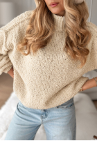 Sveter Comfy And Fluffy béžový