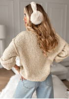 Sveter Comfy And Fluffy béžový