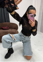 Koronkowa Blúzka La Milla I'm Yours čierna