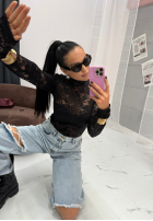 Koronkowa Blúzka La Milla I'm Yours čierna