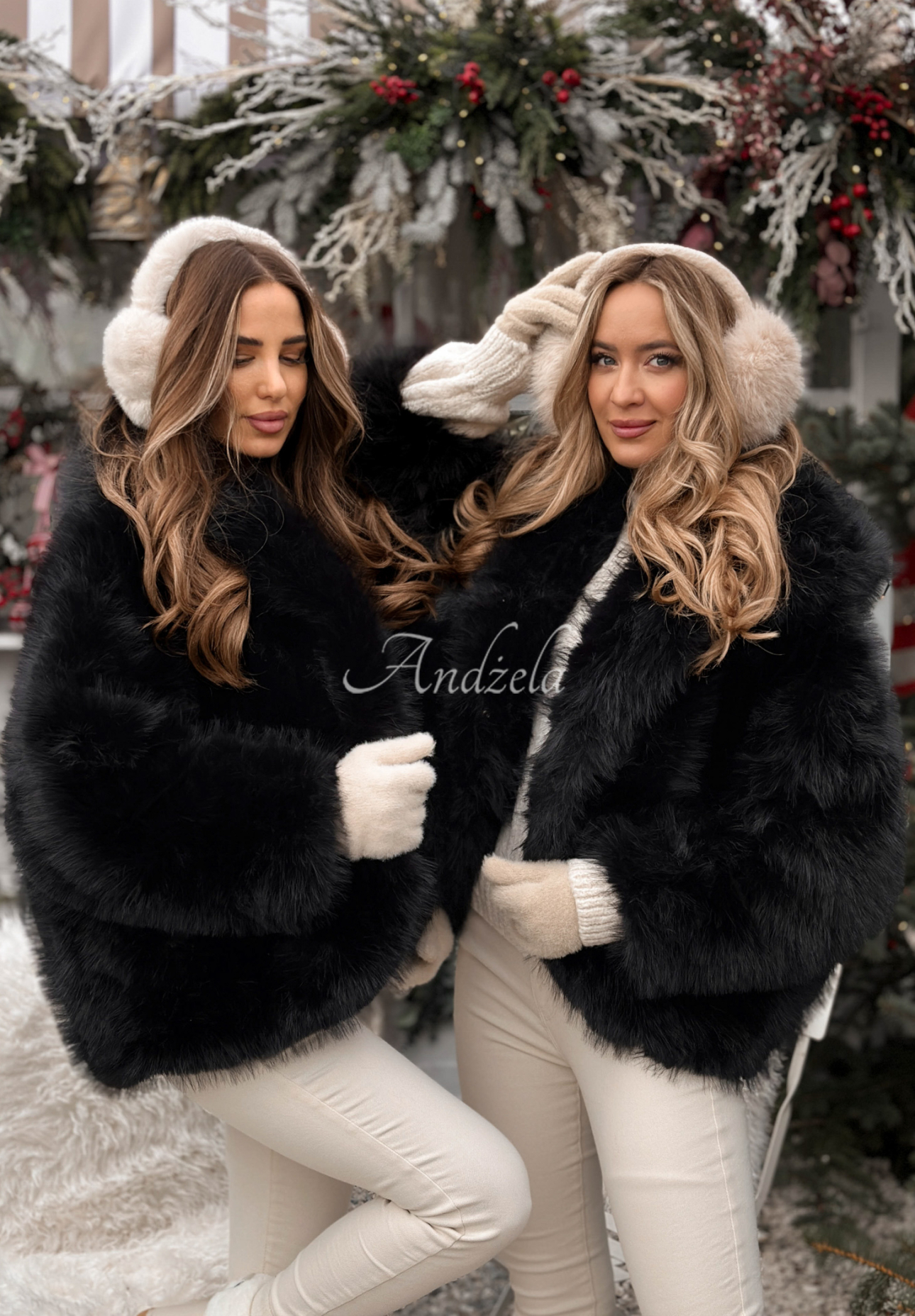 Krátka bunda kožúšok Rainy Mood čierne