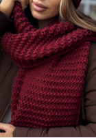 Súprava Čiapka, szalik, Rukavičky  3in1 Best Winter Days bordová