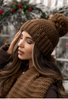 Súprava Čiapka, szalik, Rukavičky  3in1 Best Winter Days čokoládový