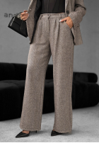 Eleganckie Nohavice Not Tonight béžové