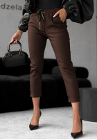 Nohavice Harwinton čokoládové