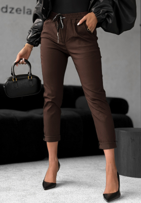 Nohavice Harwinton čokoládové