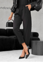 látkové Nohavice It Was Real čierne