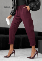 látkové Nohavice It Was Real bordové