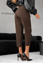 látkové Nohavice It Was Real čokoládové