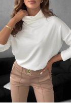 Blúzka z golfem All Time Base ecru