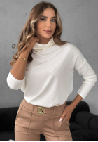 Blúzka z golfem All Time Base ecru