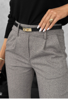 Eleganckie Nohavice Who Cares béžové