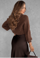 Sveter Warm Hug čokoládový