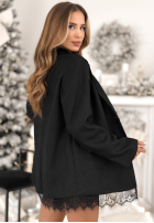 Sako z koronką Almost Forever čierna