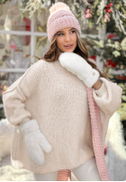 Sveter oversize October Chill béžový