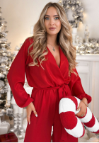 Dlhý Overal Not Sure Yet červený