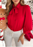 Košeľa z wiązaniem Special One červená