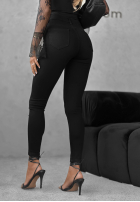 Nohavice džínosové skinny Not Too Much čierne