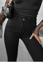 Nohavice džínosové skinny Not Too Much čierne