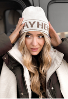 Súprava Čiapka i szali Stay Here Winter ecru