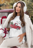 Tričko z nadrukiem Under The Tree Biela