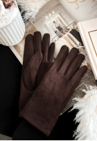 semiošové Rukavičky  Season Of Rest čokoládové