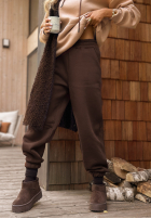 Tepláková súprava Mikina i Nohavice Take Me Home béžovo-čokoládový II