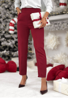 Nohavice Cigaretky No Idea bordové