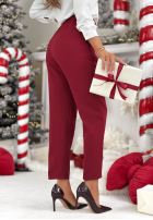 Nohavice Cigaretky No Idea bordové