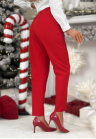 Nohavice Cigaretky No Idea červené