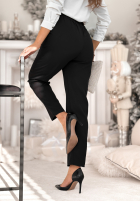 Cigaretové nohavice No Idea čierne