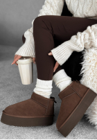 semiošové Členkové Topánky Jack Frost čokoládové