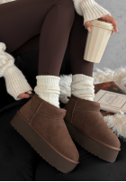 semiošové Členkové Topánky Jack Frost čokoládové