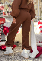 Tepláková súprava Comfy Duette čokoládový