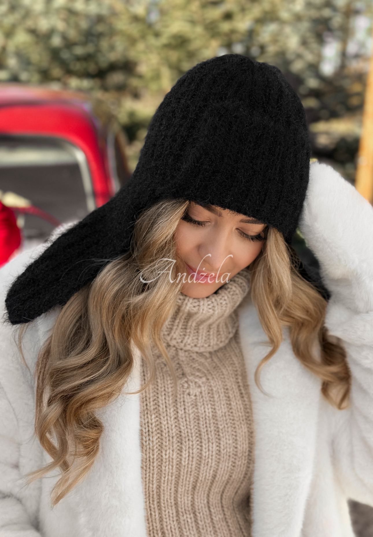 Čiapka pilotka First Frost čierna