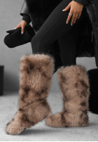 Futerkowe Čižmy Grizzly Bear béžové