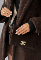 Zamszowa Kabelka In My Closet čokoládová