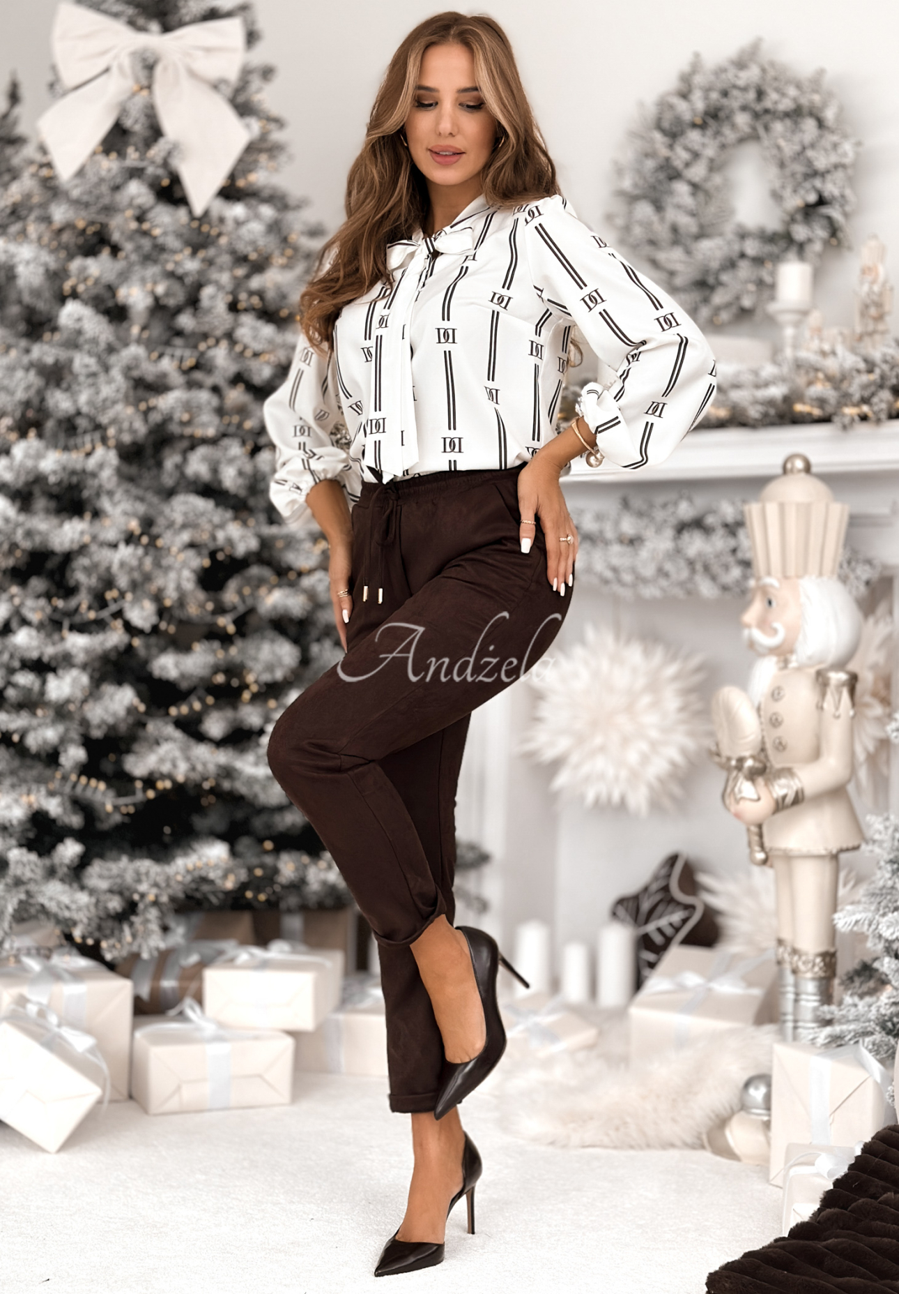 Viskózová košeľa s viazaním Time Flies Biela