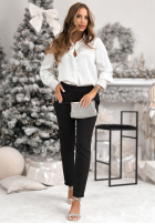 Košeľa z kryształkami Perfect Gift Biela