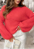 Moherowy Sveter z szerokimi rękawami Better Than Koralová