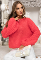 Moherowy Sveter z szerokimi rękawami Better Than Koralová